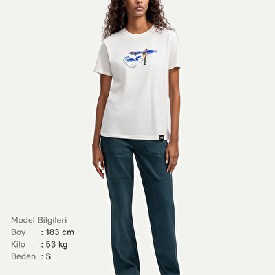 KAFT X FENDER X ZUHAL Lead Time - Off White - Tasarım T-Shirt - Unisex